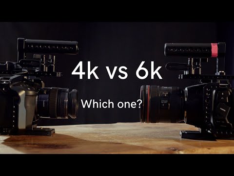 Blackmagic Design Pocket Cinema Camera 6k vs 4k