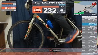 20min FTP TEST【自転車#4】                                    #zwift #ロードバイク #自転車