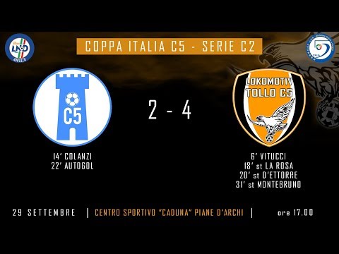 Atletico Roccascalegna 2 - 4 LOKOMOTIV TOLLO C5 (Coppa Italia C2 - Triangolare 1° Turno)