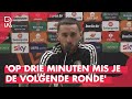 Orkun Kökcü na AS ROMA - FEYENOORD: 'De 2-1 was het meest PIJNLIJKE moment van de avond'