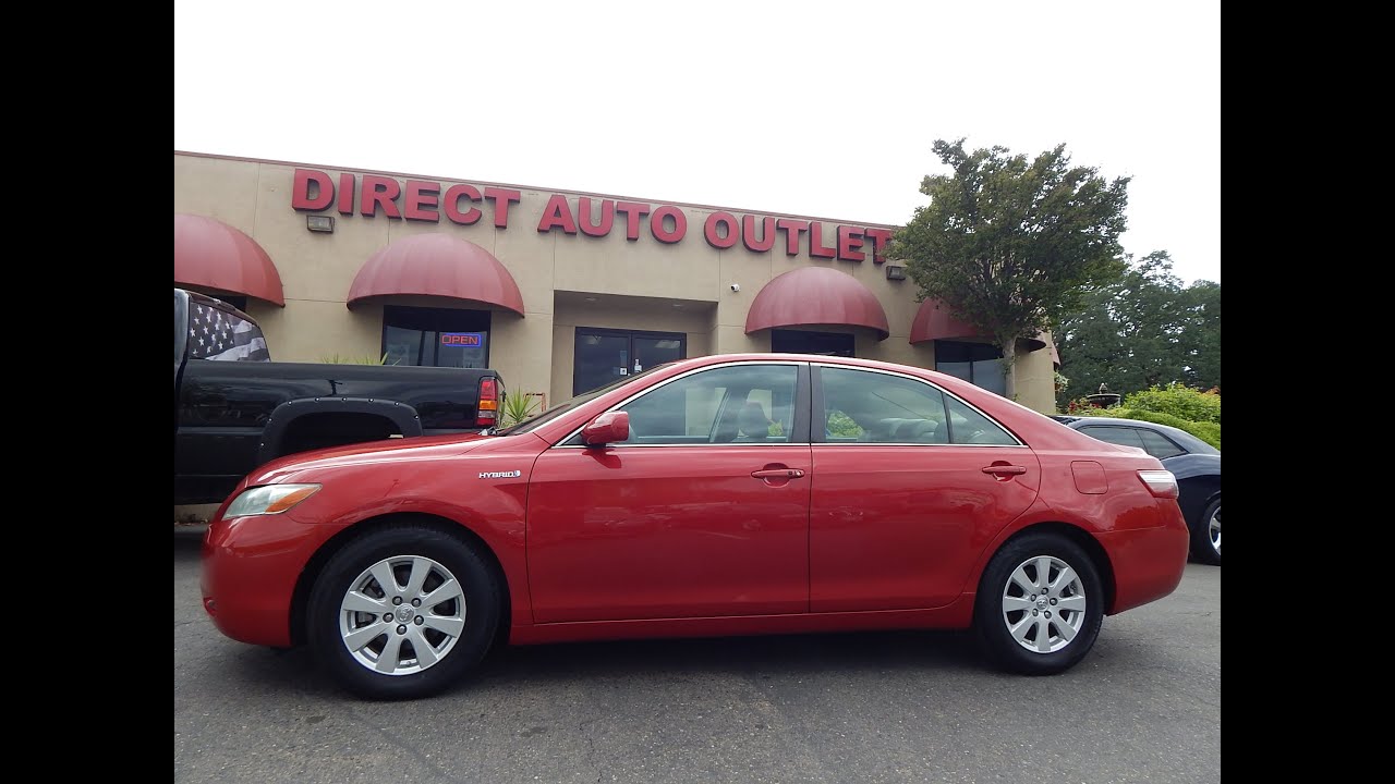 2007 Toyota Camry Hybrid in depth walk around video review!