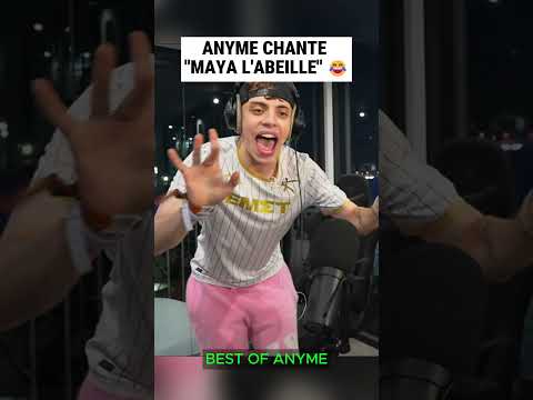 ANYME CHANTE "MAYA L'ABEILLE" 😂 #twitch #snapdrole #anyme #foot #humour #tk #gaming #clips #live