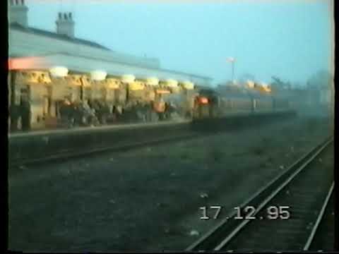 NETWORK SOUTHEAST Class 411 Departing from. Canterbury 17 12 95  Neil Hayton railway memories