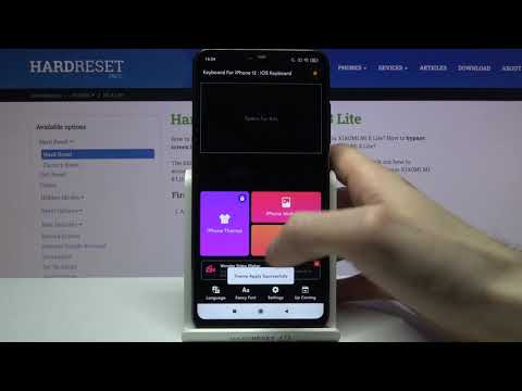 How to Get iPhone Keyboard on XIAOMI Mi 8 Lite – Change Default Keyboard
