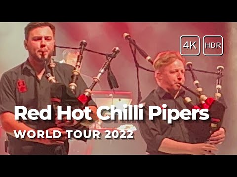 Thumbnail for Red Hot Chilli Pipers world tour 2022 - bagpipe international covers, Munich Backstage [4K HDR] by Queen, Concert