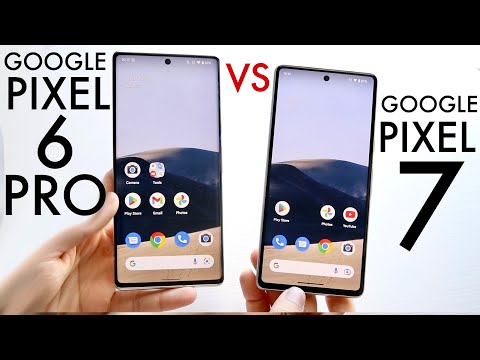 Google Pixel 7 против Google Pixel 6 Pro! (Сравнение) (Обзор)