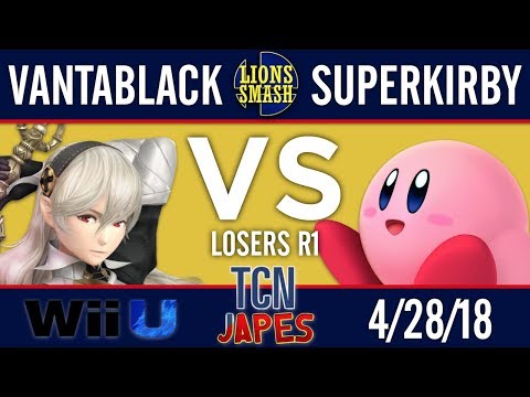 TCNJapes 6 - Vantablack (Corrin) vs SuperKirby (Kirby) - Smash 4 Losers R1