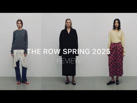 REVIEW - The Row Spring 2025, RTW, handbags, and shoes