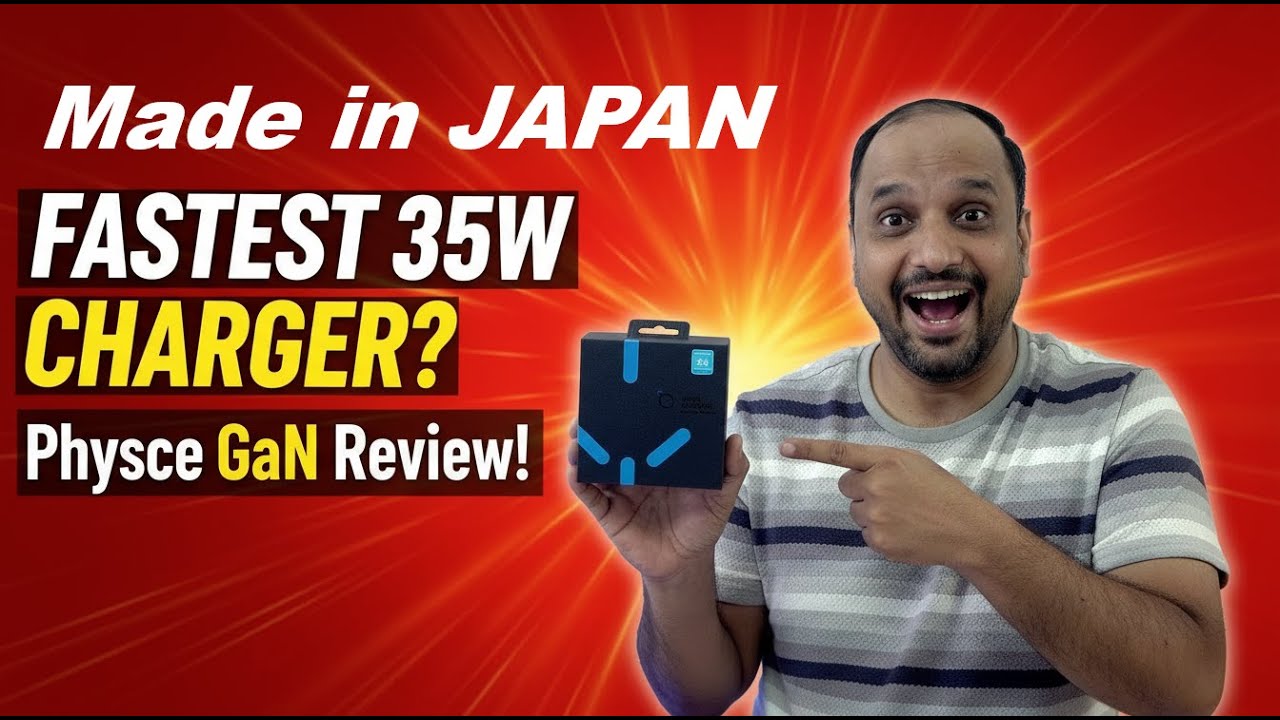 🔋 Physce 35W GaN Fast Charger – Unboxing, Testing & Teardown! ⚡