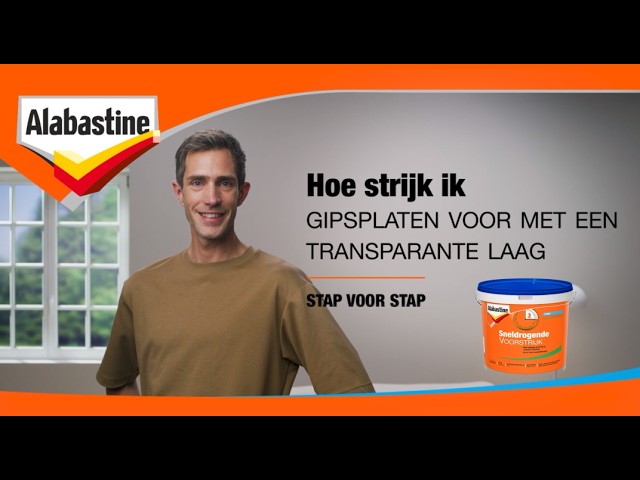 Alabastine 5129718 Voorstrijk Sneldrogend -Transparant - 5L