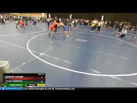 152 Lbs Cons. Round 3 - Joaquin Tanabe, TX Vs Tyler Deericks, OH A1b1