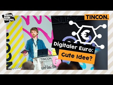 Video Thumbnail: Online sicher zahlen mit dem Digitalem Euro? | Maximilian Henning @ TINCON @ReeperbahnFestival 2024