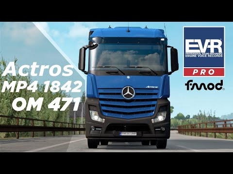 FREE SOUND FROM EVR OM471 "MERCEDES MP4"-ETS2