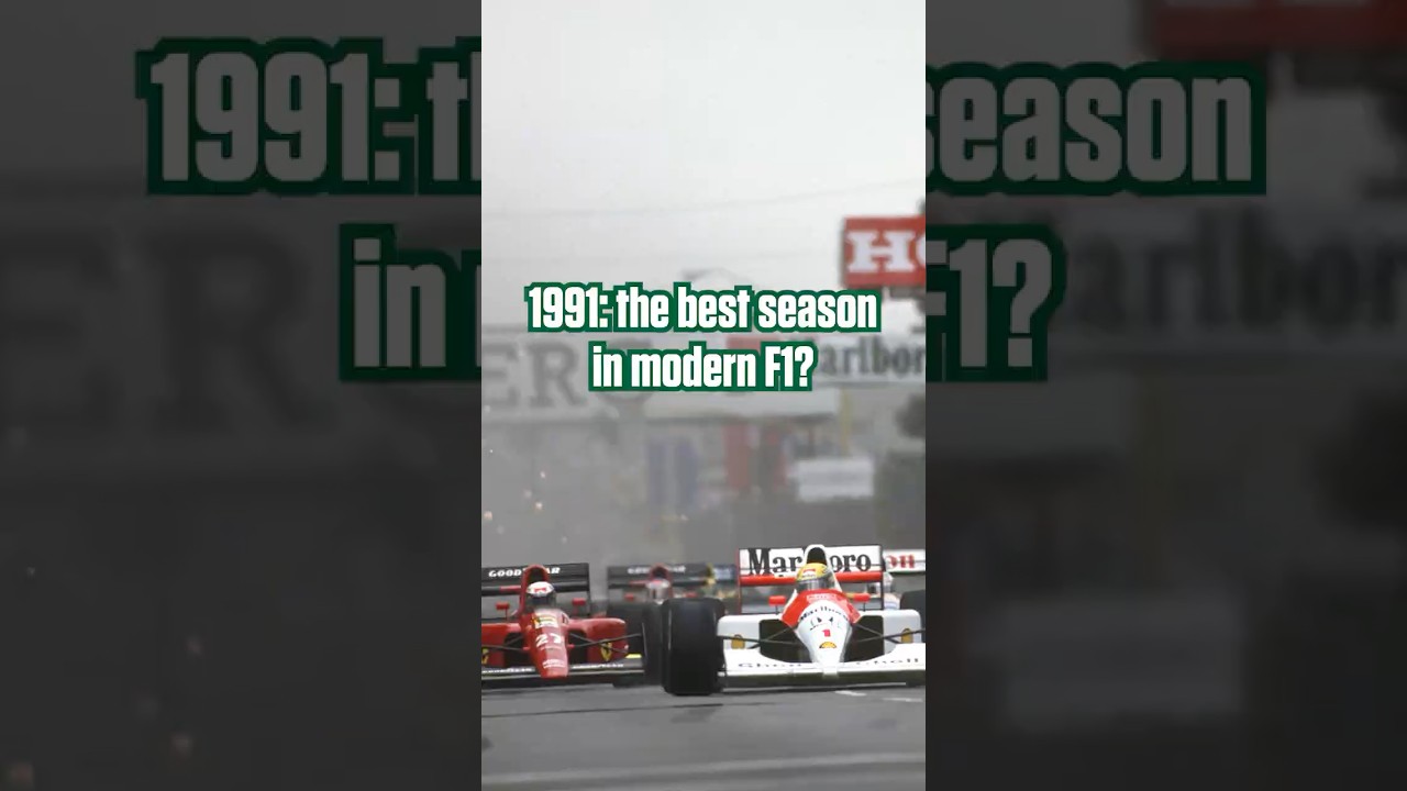 Why modern F1 peaked in 1991