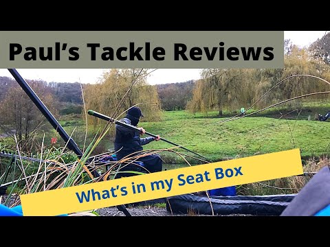 Paul’s Tackle Reviews - What’s in my Fishing Seat Box
