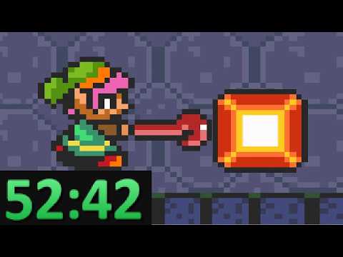 A Speedrun de Zelda que começa no ultimo Boss (Link To The Past)