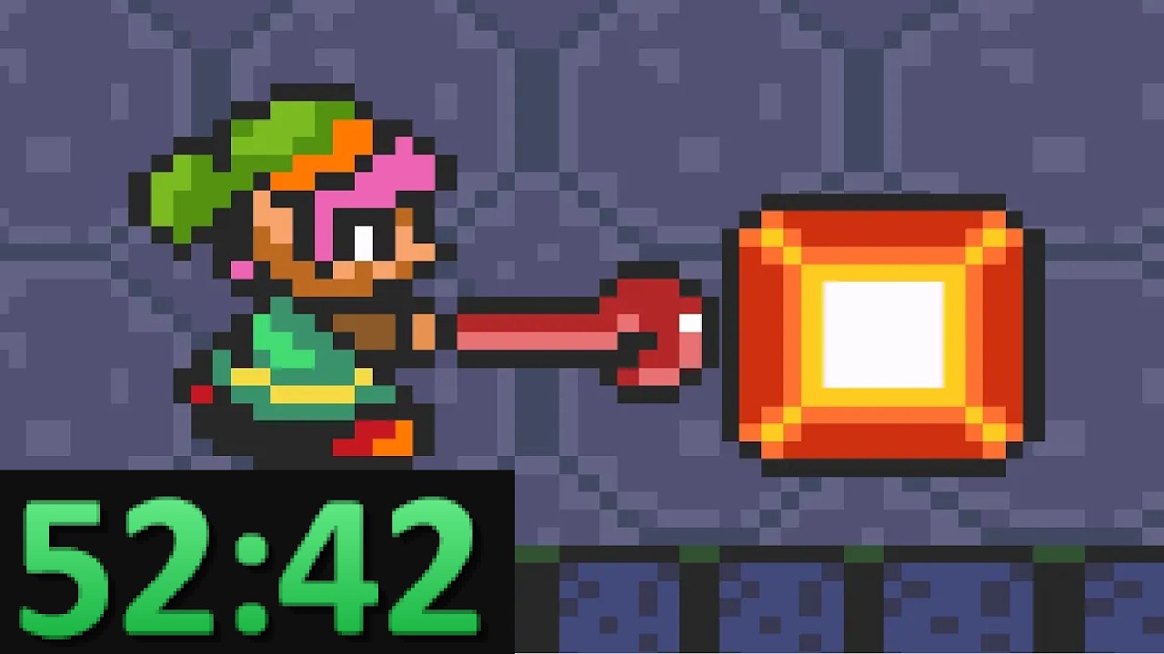 A Speedrun de Zelda que começa no ultimo Boss (Link To The Past)