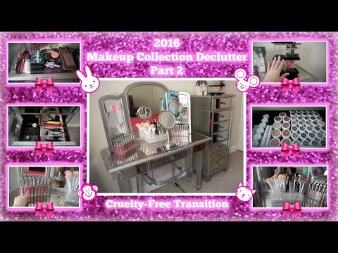 2016 Makeup Collection Declutter Part 2 | Cruelty-Free Transition