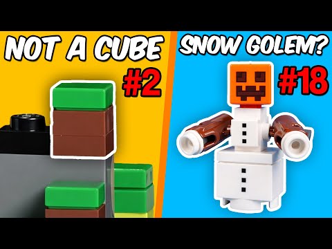 Every Wrong Detail in LEGO Minecraft...