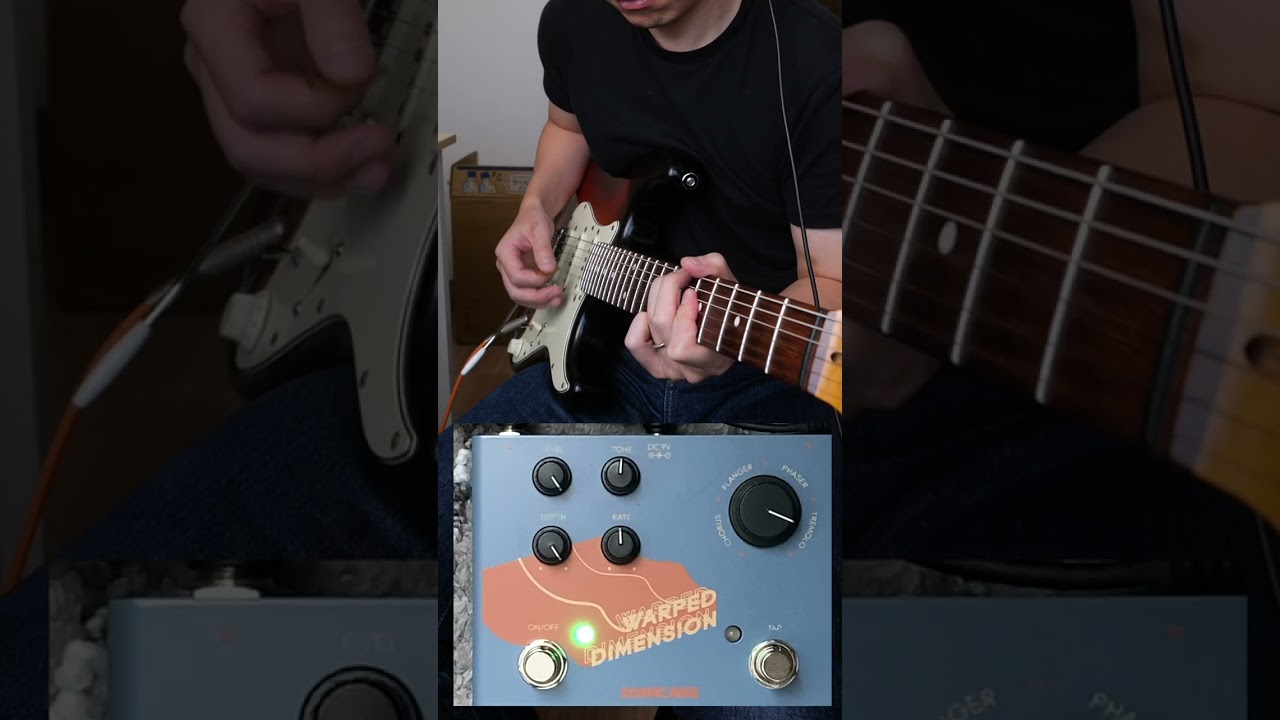 Sonicake Warped Dimensionレビュー｜4種のモジュレーションを1台に凝縮した初心者にもおすすめできる空間系ペダル！【製品提供レビュー】