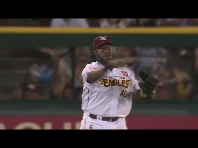 【11回表】イーグルス・ウィーラー 宮川をもり立てるスライディングキャッチ!! 2016/7/23 E-M