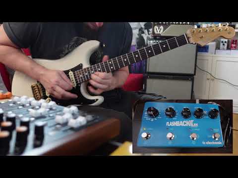 T C Electronic FlashBack 2 X4 - Flying In A Delay Dream this #straturday