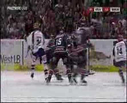 DEL Finale 2008 Kölner Haie - Eisbären Berlin