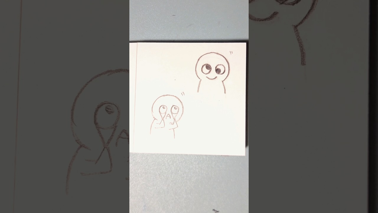 Funny Things to Draw When You're BORED | Just in 20 sec.! #shorts #drawing #cuteartfun #funnyart