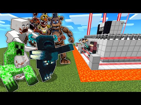 Ultimate Minecraft Showdown: Wetz vs Fort Knox House!
