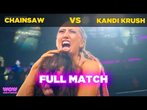 WOW Women Of Wrestling Season 4, Episode 23 Results (2/18): Chainsaw Faces Kandi Krush