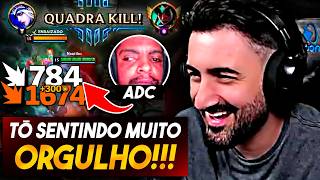 JOGUEI DE SUPORTE PARA O MEU ADC DO CBLOW!! CRIEI UM MONSTRO!!! KKKKKKK