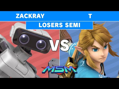 MSM 185 GW | Zackray (ROB) vs Geki | T (Link) Losers Semi - Smash Ultimate
