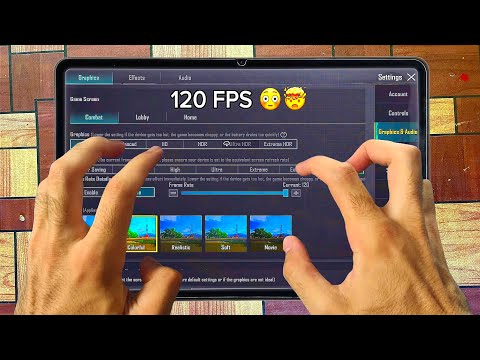 🔥 Smooth+120fps TEST XIAOMI PAD 6 Pro ♥️ 4 Finger Claw FULL sensitivity #bgmi #pubgmobile