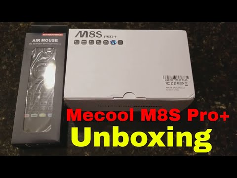 2017 Mecool M8S Pro Plus Best Android TV Box with 7.1- Unboxing with Air Mouse