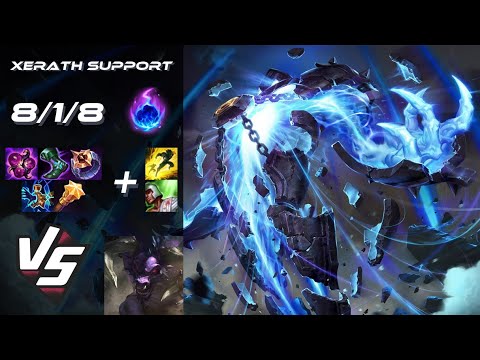 SUPPORT Xerath vs Alistar - NA Grandmaster Patch 14.8