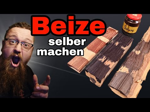 Holz künstlich altern lassen SO geht's 🤯 Holz färben mit Essig