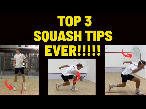 3 Vital Squash Tips For Rapid Improvements!