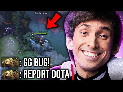 DENDI found a new bug.. 30 second Stuck at this spot.. WTF