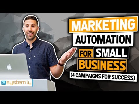 Marketing Automation For Small Business (4 CAMPAIGNS FOR SUCCESS)