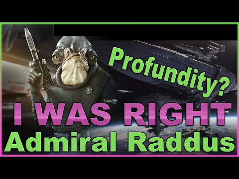 Admiral RADDUS  is coming & the PROFUNDITY is not far behind!! - I predicted this a month ago. SWGOH