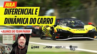 Aula de Diferencial e Dinâmica do Carro com os Alunos Team Parra #iracingofficial #iracingbrasil