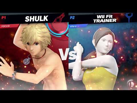 MistyFront (Shulk) vs Qtip (Wii Fit Trainer) @ Sucker Punch #1