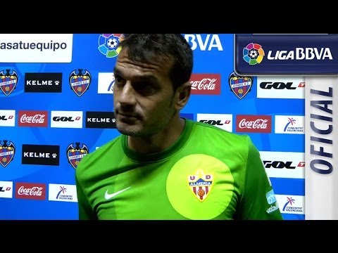 Entrevista a Esteban tras el Levante UD (1-0) UD Almería  - HD
