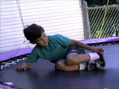 1997 Summer more trampoline play