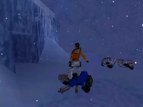 TRLE, The Sacred Emerald- Frosty Domain 1