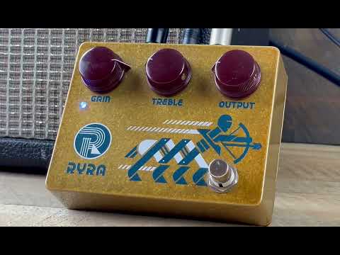 RYRA The Klone Overdrive Pedal - Gold image 3