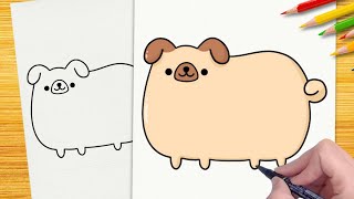 ❤️👉 COMO DESENHAR UM CACHORRO FOFO