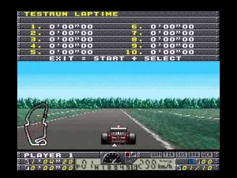 F1 Pole Position 2 Super Nintendo