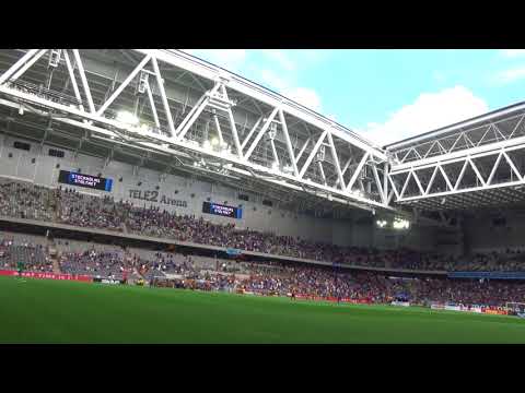 【スウェーデンリーグ】ストックホルムの新スタジアムに最前列から撮影。djurgården vs  bkhäcken #svenskasuperligan Tele2 Arena 2018/07/22