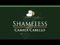 Camila Cabello - Shameless - LOWER Key (Piano Karaoke / Sing Along) Camila Cabello - Shameless - LOWER Key (Piano Karaoke / Sing Along)